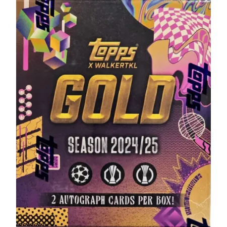2024/25 Topps Gold UEFA Club Competitions Soccer Hobby Box